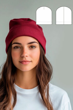 Geneva women's hat sewing pattern + video tutorial