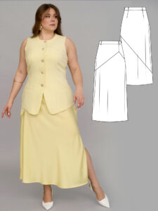 Bohemia women's skirt pattern + video tutorial