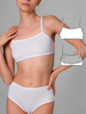 Simone women's bra sewing pattern + video tutorial